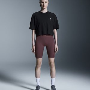 Women's Club Boxy-T Black