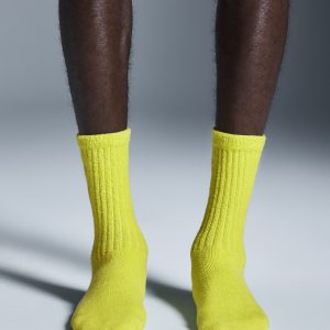 Terry Sock High Lime