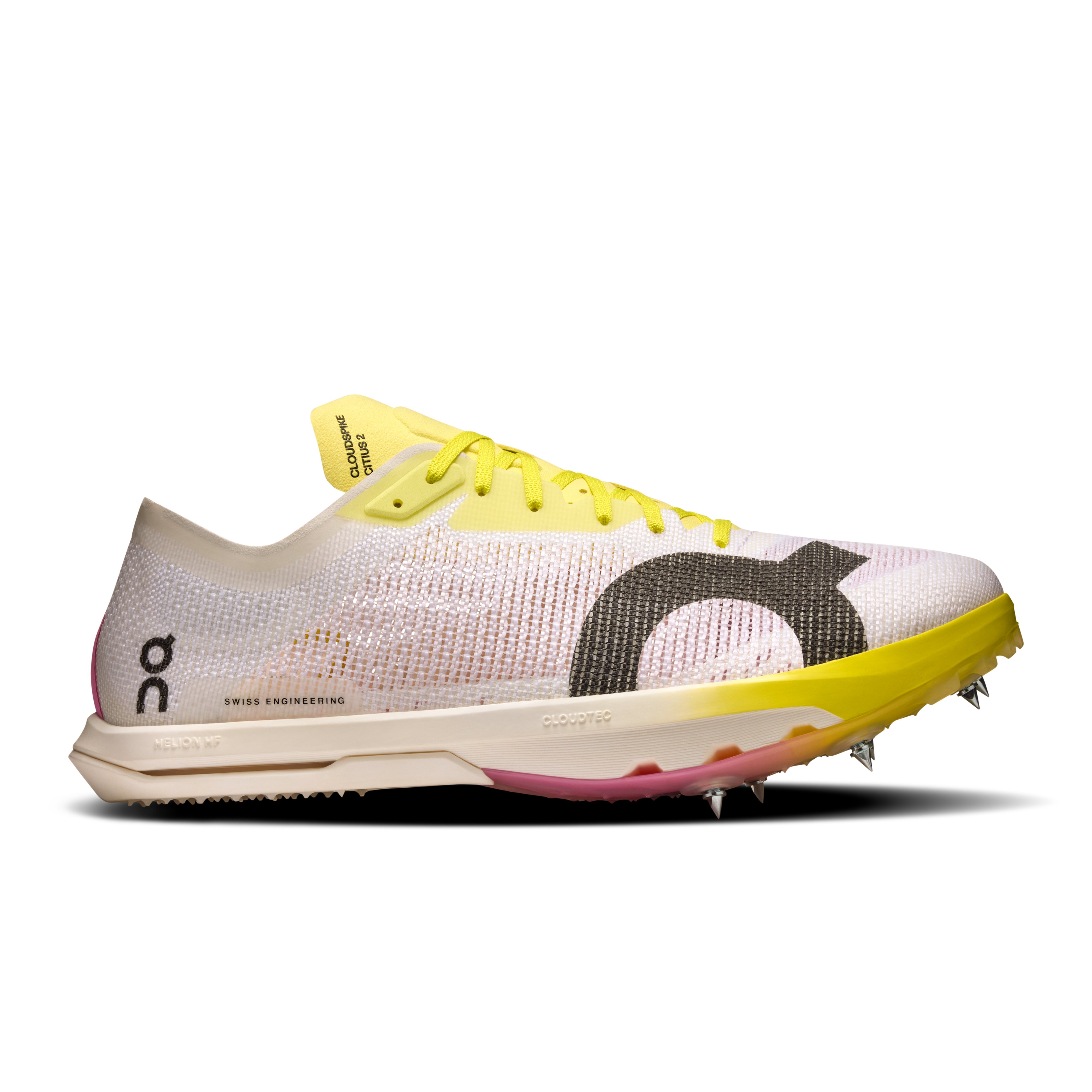 Men's Cloudspike Citius 2 White | Raspberry