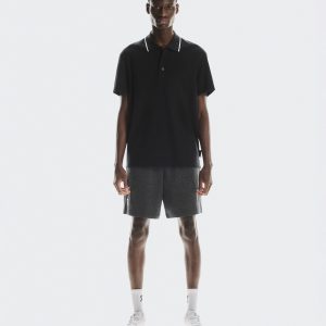 Men's Courtside Polo Black