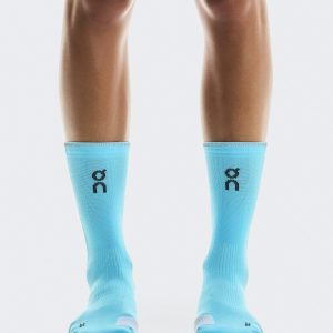 Performance Run Sock High Horizon | White
