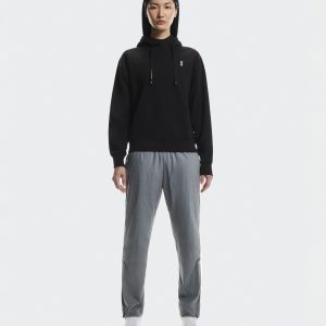 Women's Club Hoodie Smash Black | Orchid