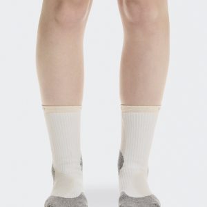 Merino Sock PAF Ivory | Glacier