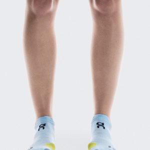 Performance Run Sock Low Wash | Lime