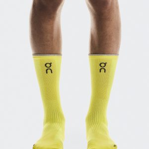 Elite Run Sock High Lime