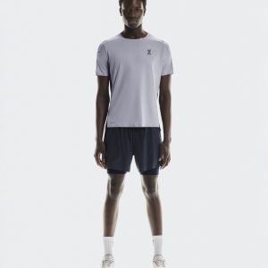 Men's Performance-T Lilac | Black